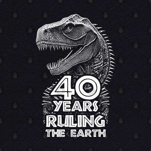 40th Anniversary - Dinosaur Lovers Birthday by TMBTM